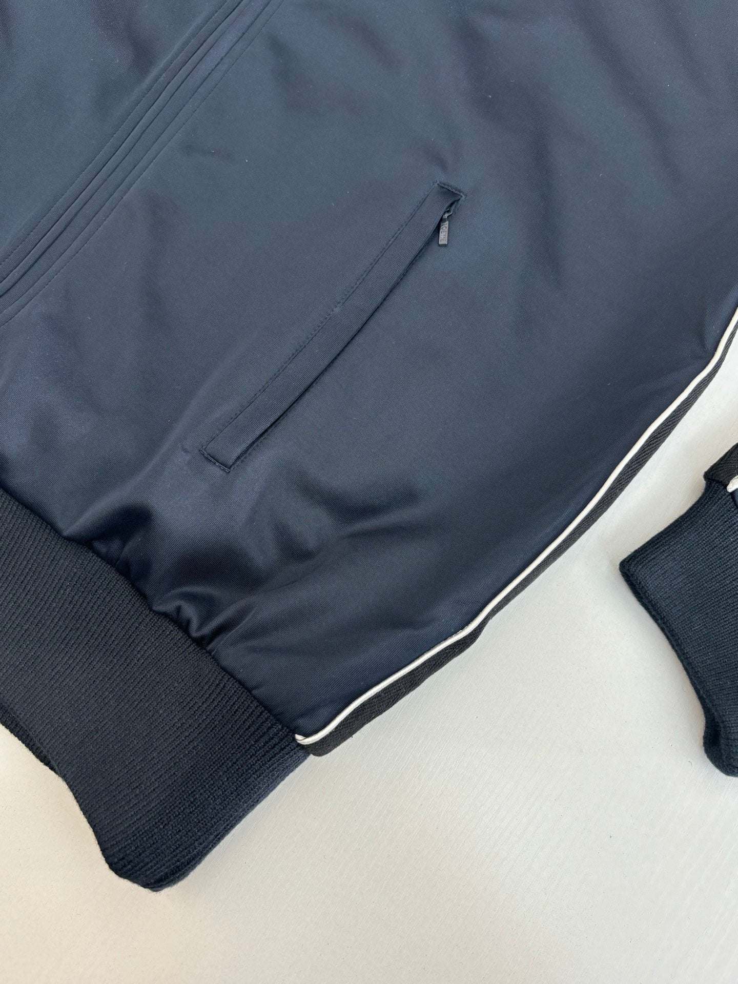 250923 New high-quality blue school uniform set zipper jacket