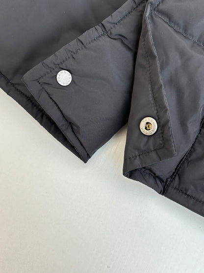 250923 New high-quality black label inverted triangle logo down vest