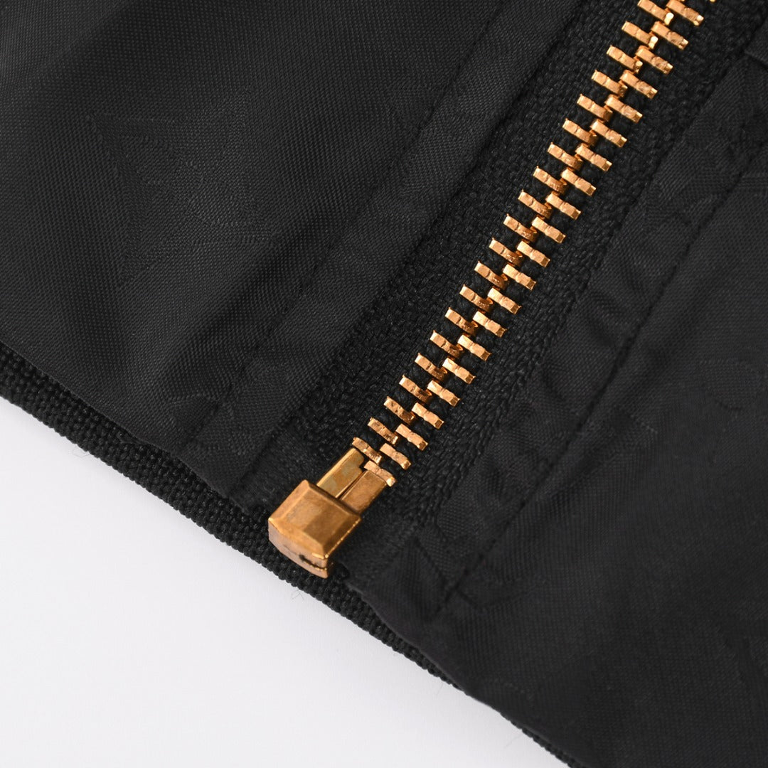 250923 new high-quality jacket with full lettered jacquard printing