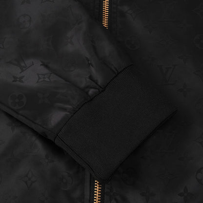 250923 new high-quality jacket with full lettered jacquard printing