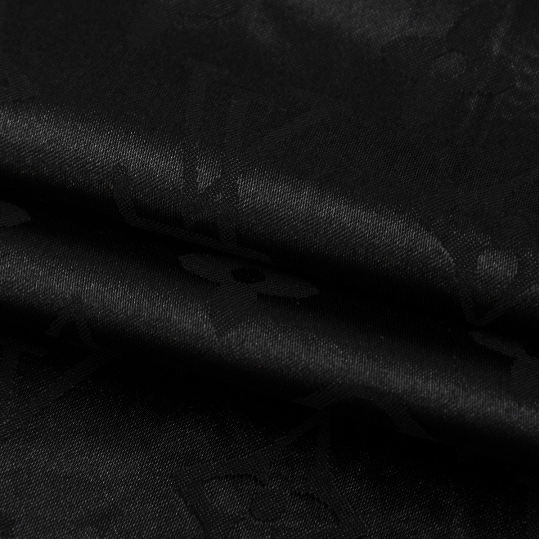 250923 new high-quality jacket with full lettered jacquard printing