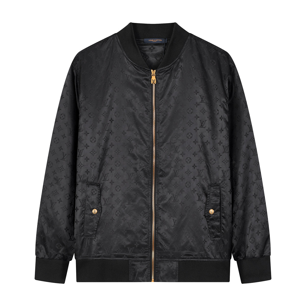 250923 new high-quality jacket with full lettered jacquard printing