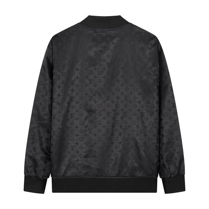250923 new high-quality jacket with full lettered jacquard printing