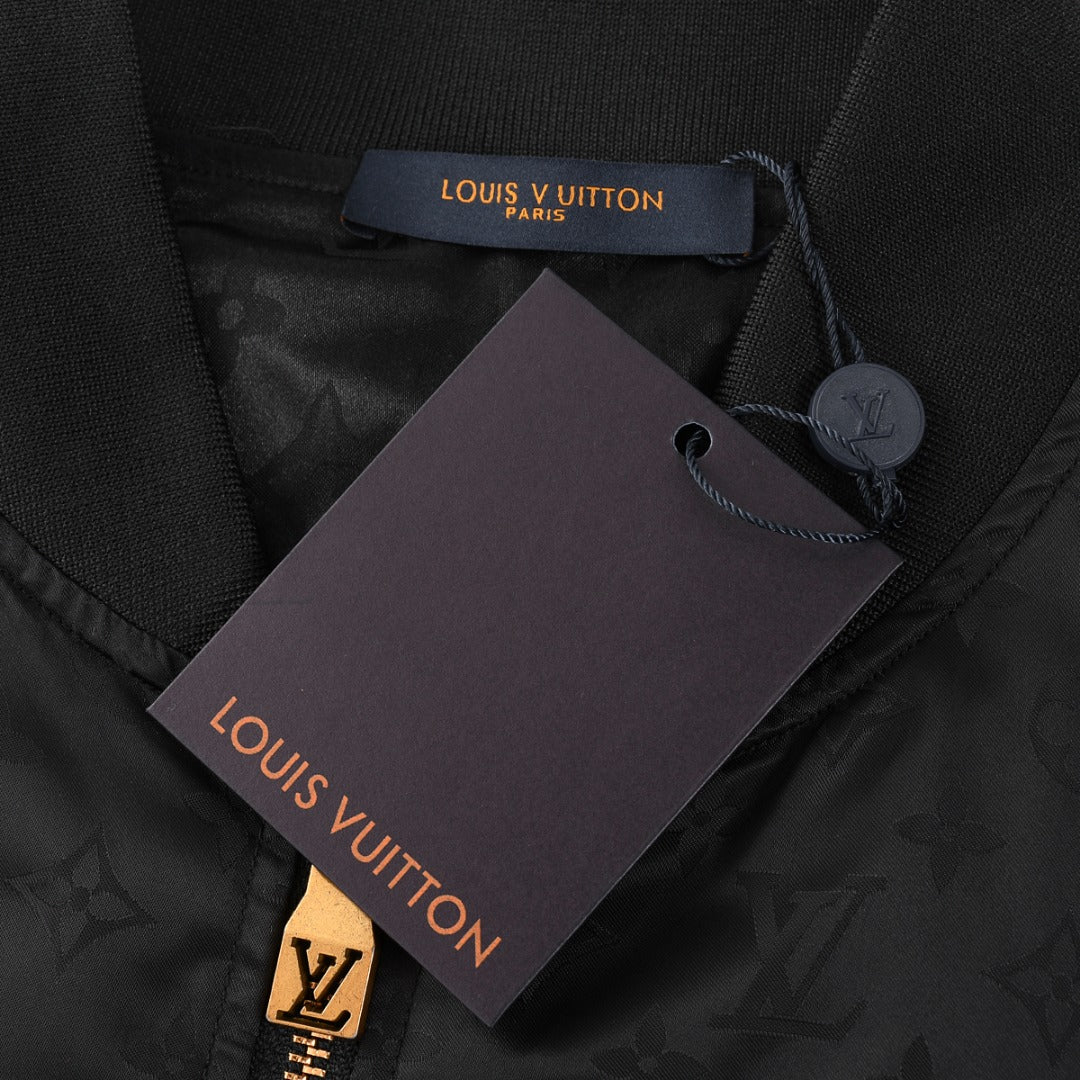 250923 new high-quality jacket with full lettered jacquard printing