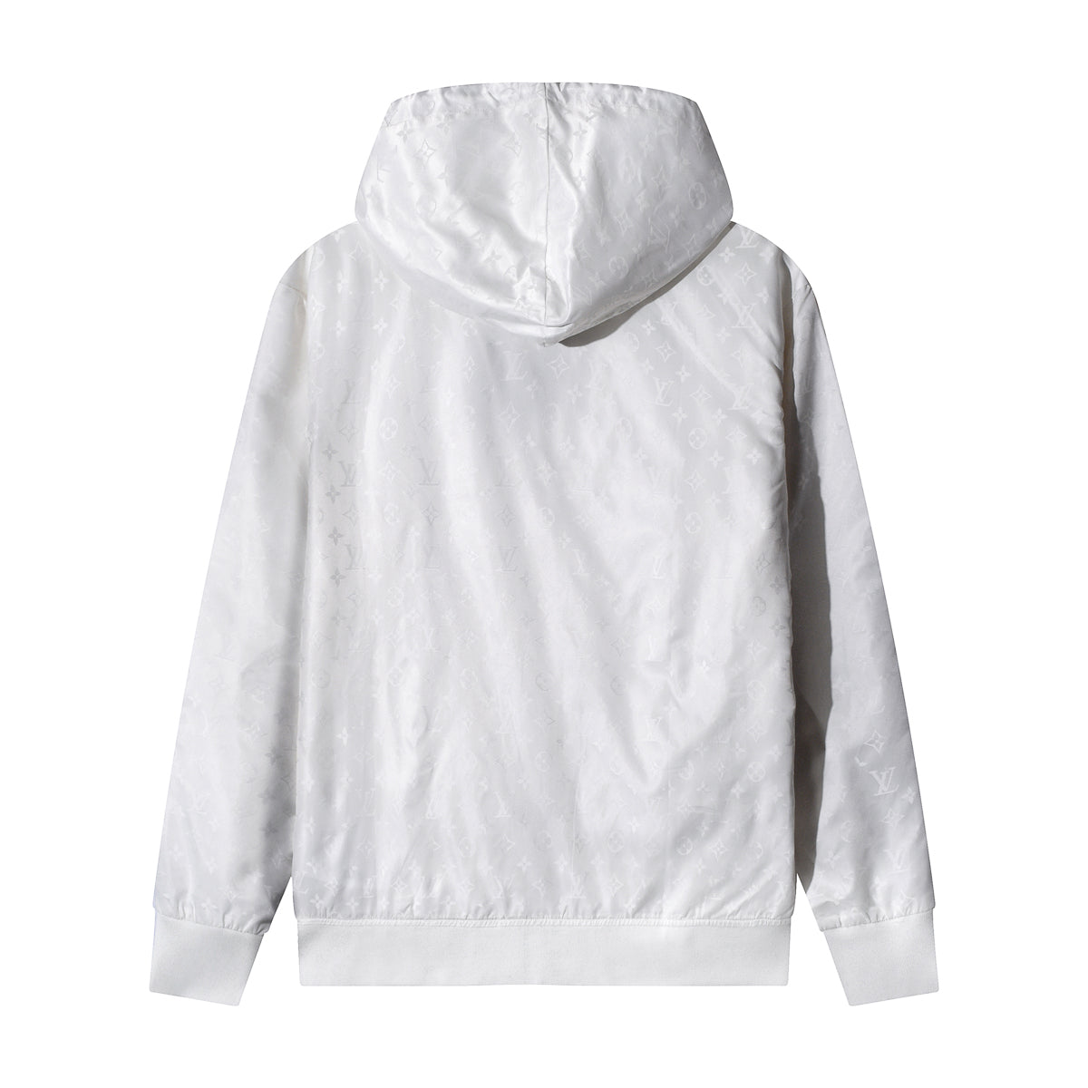 250923 new high-quality letter jacquard full-printed hooded jacket