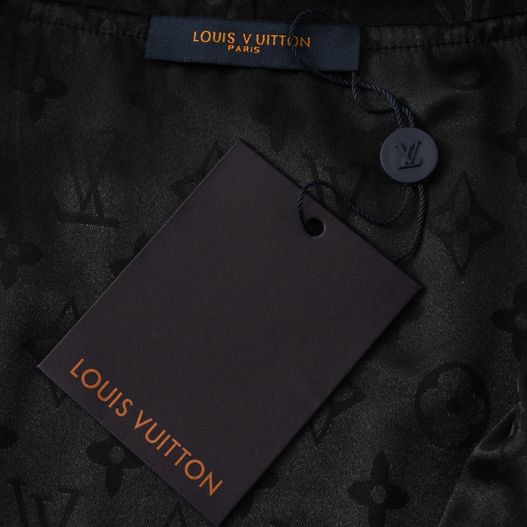 250923 new high-quality letter jacquard full-printed hooded jacket