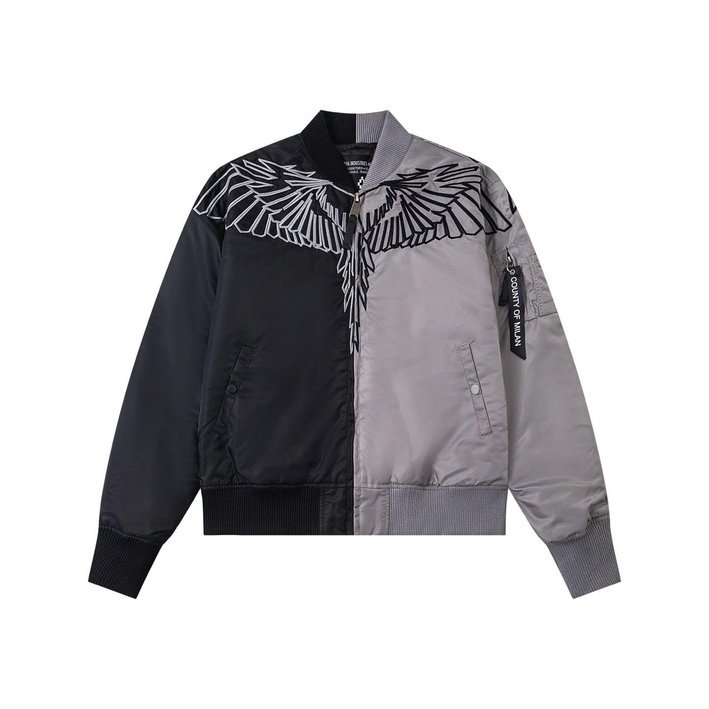 250923 New high-quality patchwork baseball collar jacket