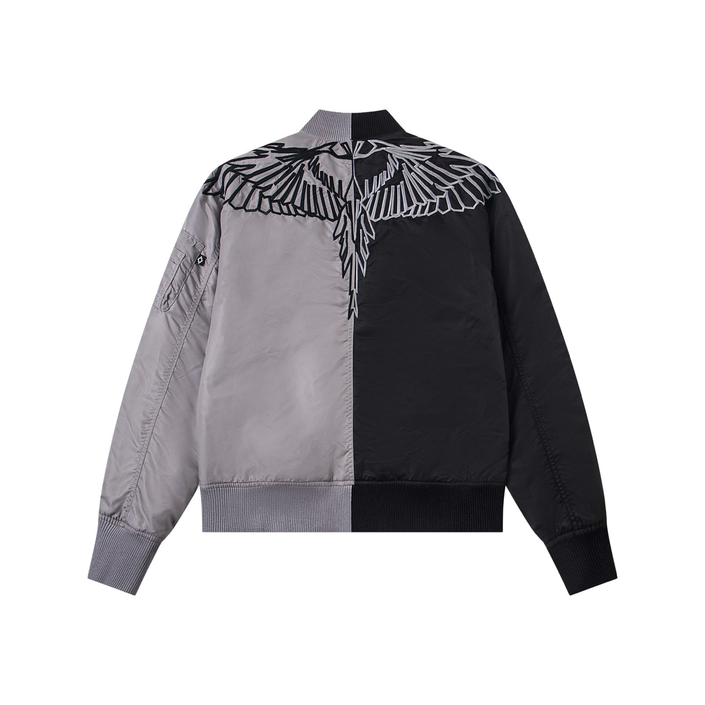 250923 New high-quality patchwork baseball collar jacket