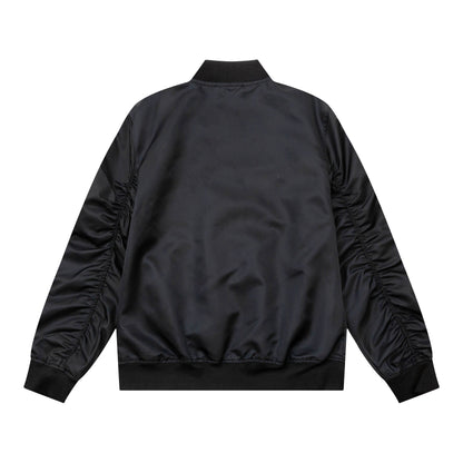 250930 A new high-quality, simple style short flight jacket