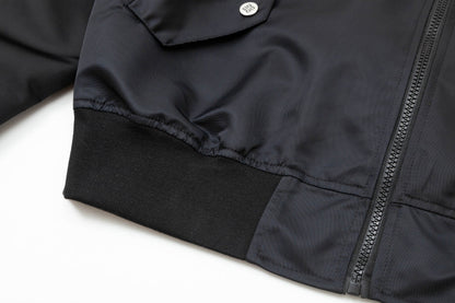250930 A new high-quality, simple style short flight jacket