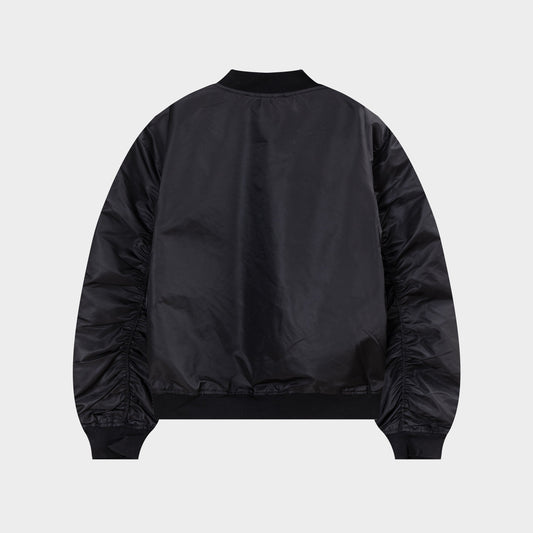 250930 new high-quality short flight jacket in motorcycle style