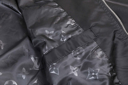 250930 new high-quality short flight jacket in motorcycle style