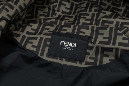 250930 New high-quality spliced full-print zipper hooded jacket