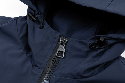 250930 new high-quality pocket logo zipper hooded jacket
