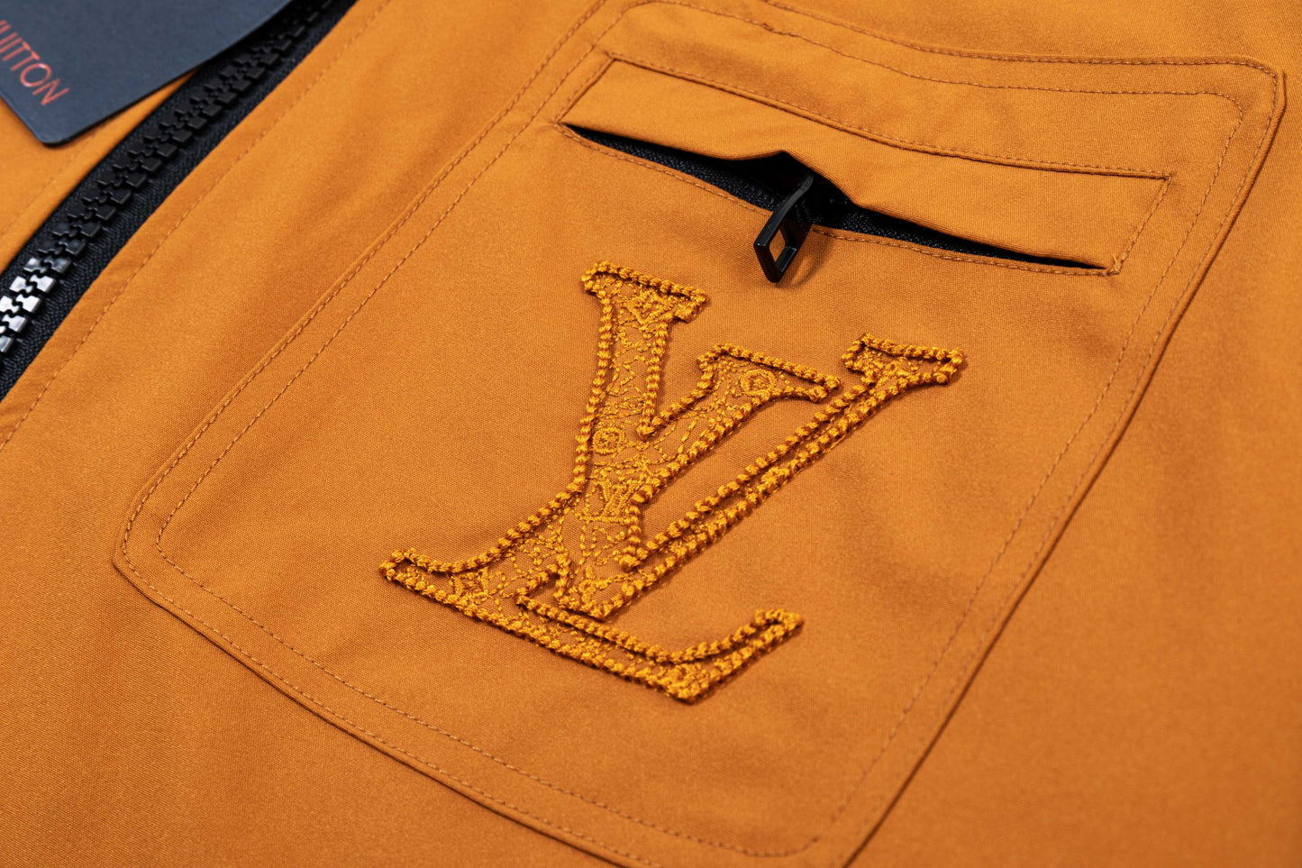 250930 new high-quality pocket logo zipper hooded jacket