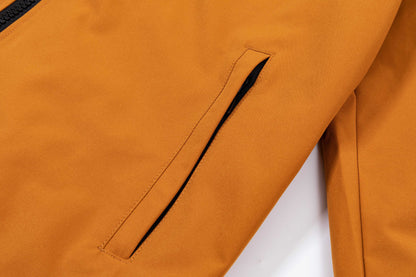 250930 new high-quality pocket logo zipper hooded jacket