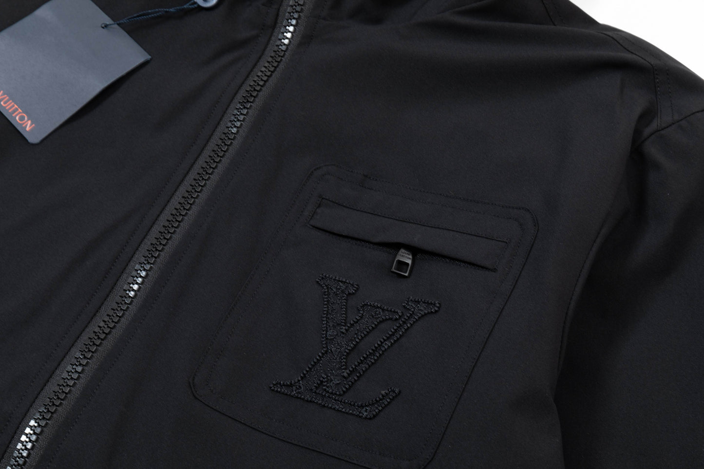 250930 new high-quality pocket logo zipper hooded jacket