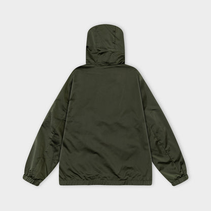 250930 new high-quality custom patchwork zipper hooded jacket