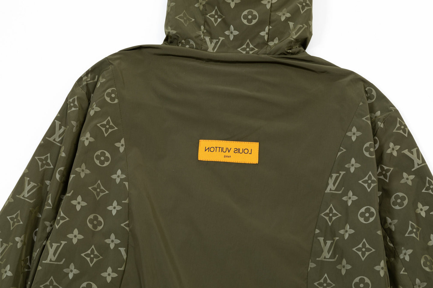 250930 A new high-quality custom full-print patchwork zipper hooded jacket