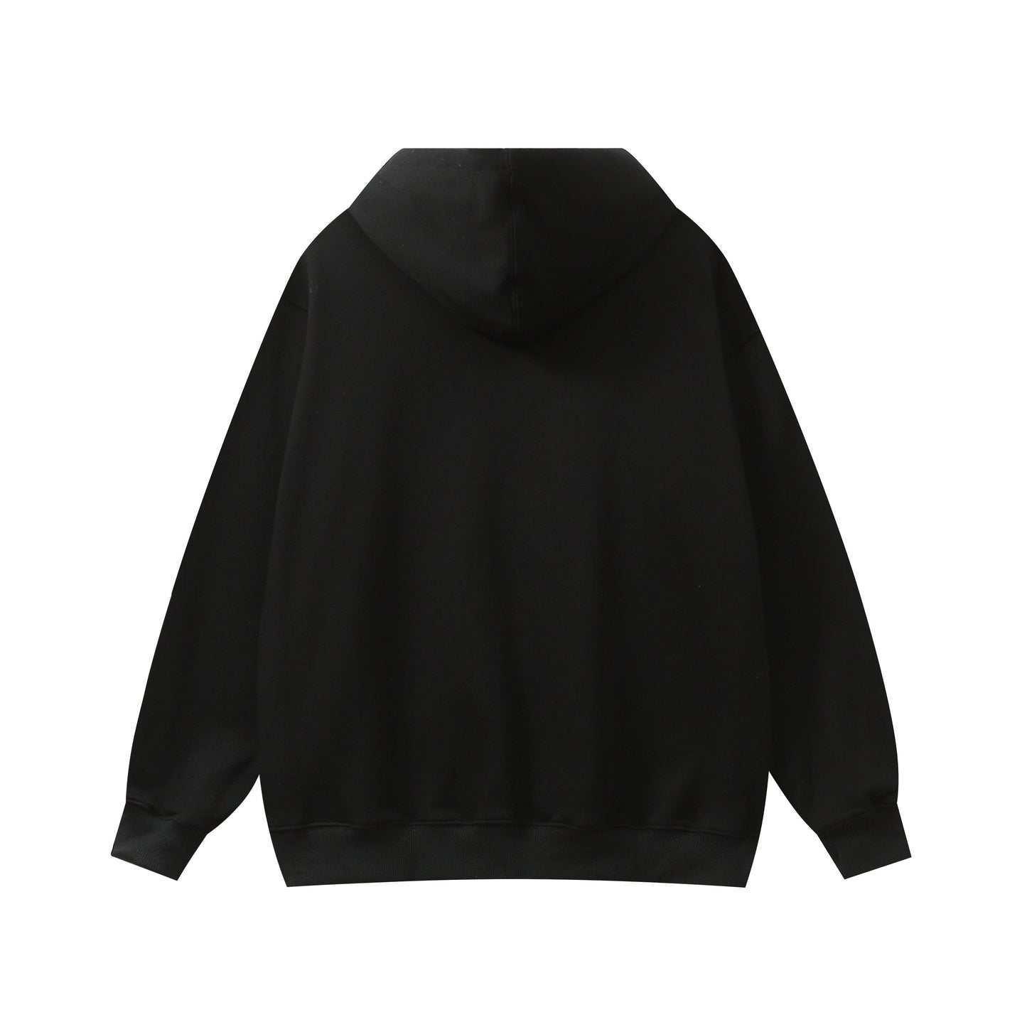 250930 new high-quality hoodie with a triangular logo patchwork decoration