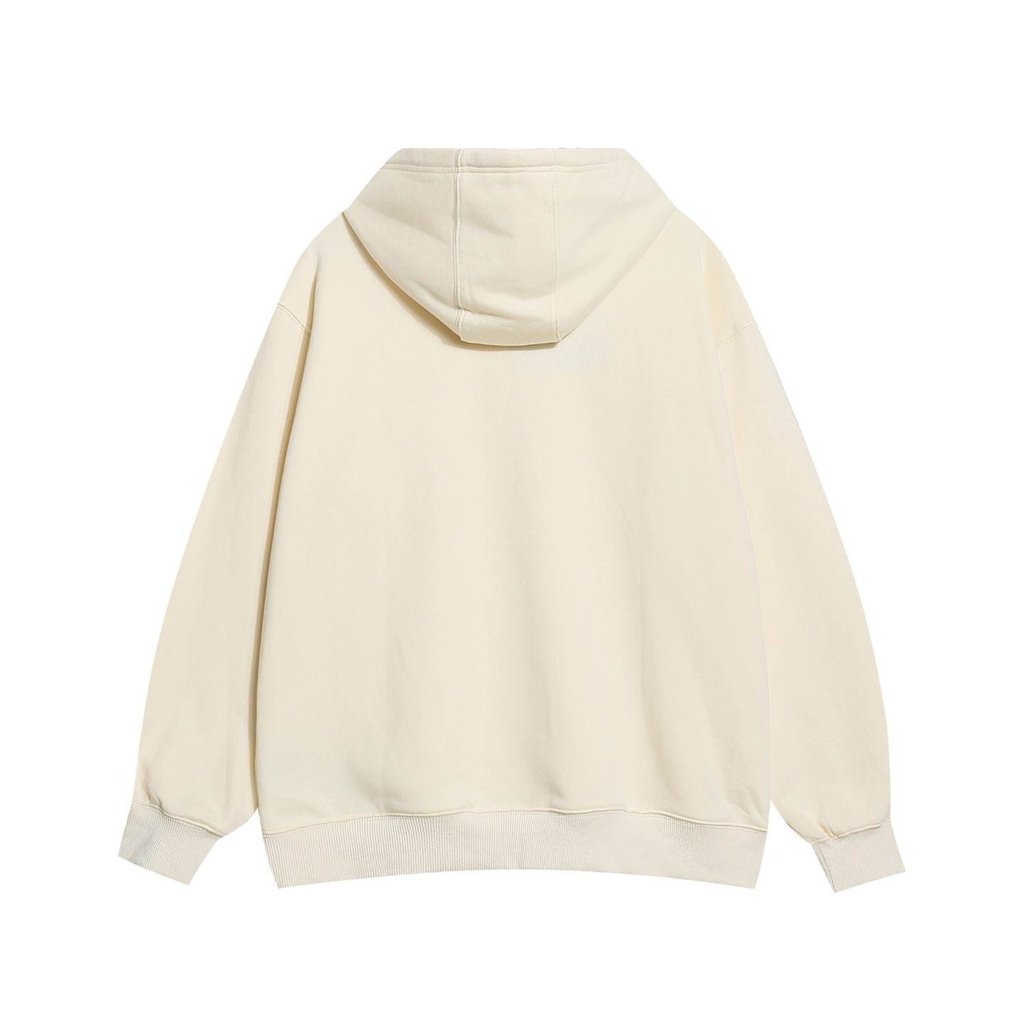 250930 New high-quality large logo triangular label round neck hoodie