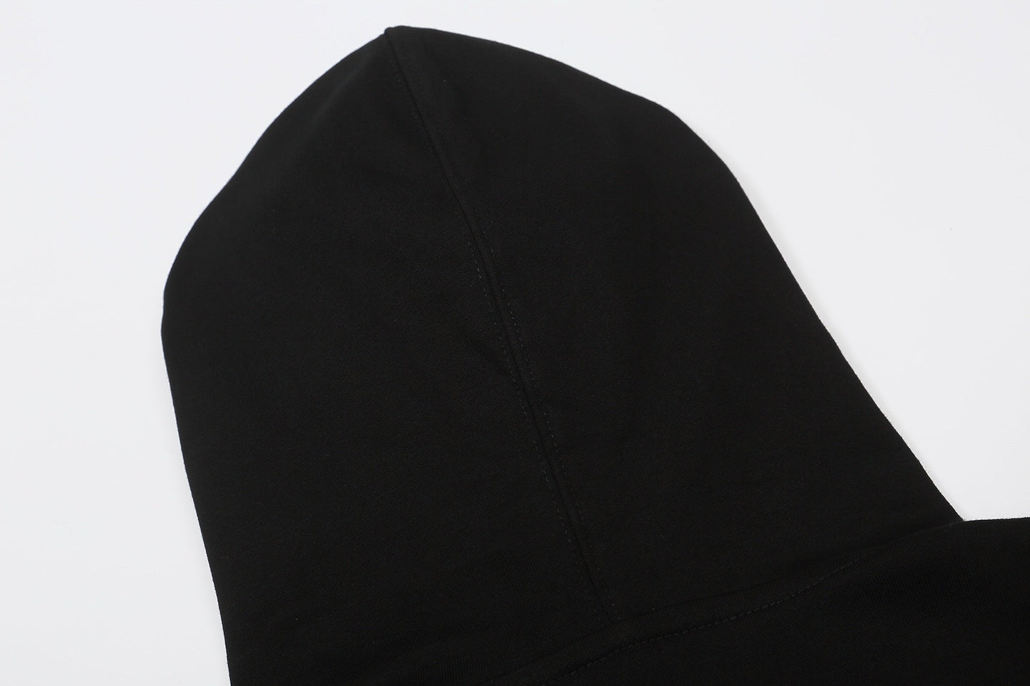 250930 New high-quality large logo triangular label round neck hoodie