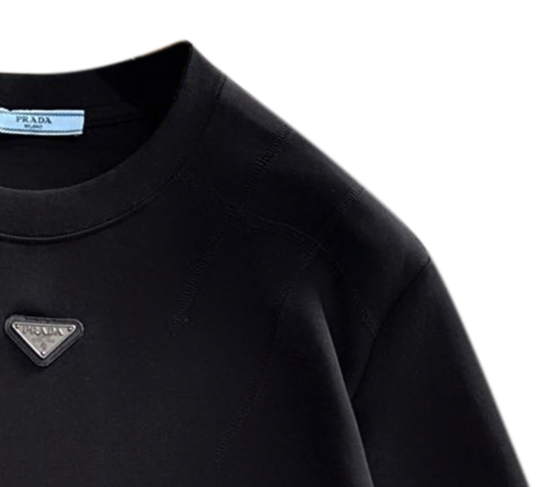 250930 New high-quality, classic and versatile round-neck long-sleeved style