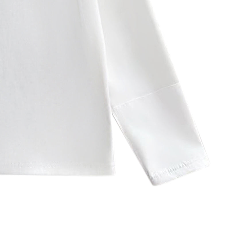 250930 New high-quality, classic and versatile round-neck long-sleeved style