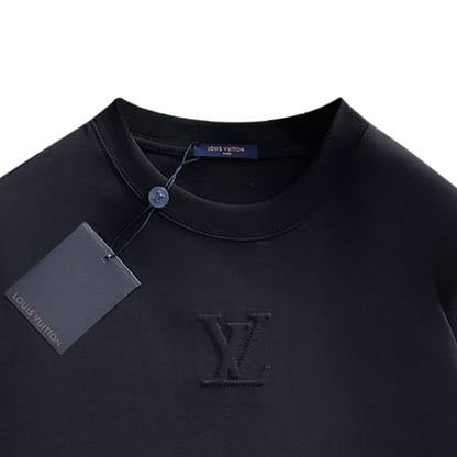 250930 New high-quality textured round-neck long-sleeved style