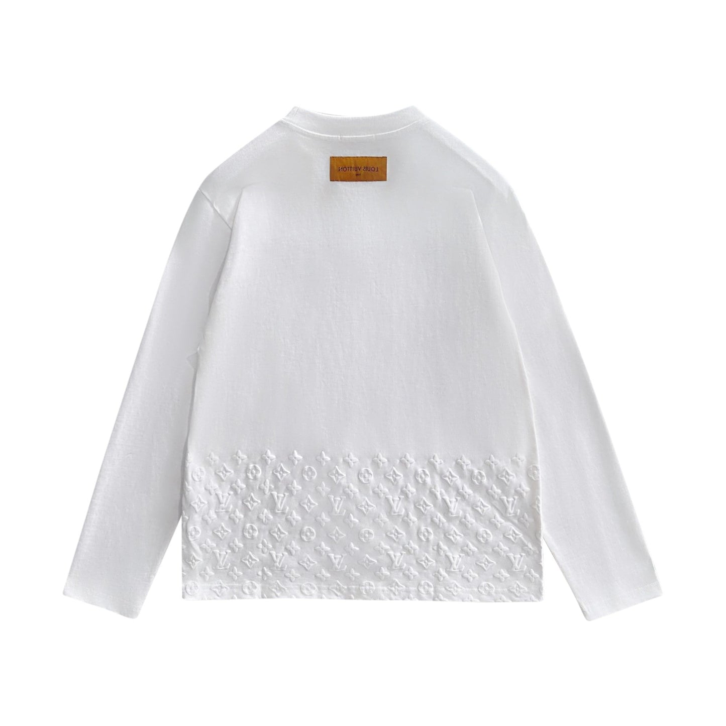 250930 New high-quality textured round-neck long-sleeved style