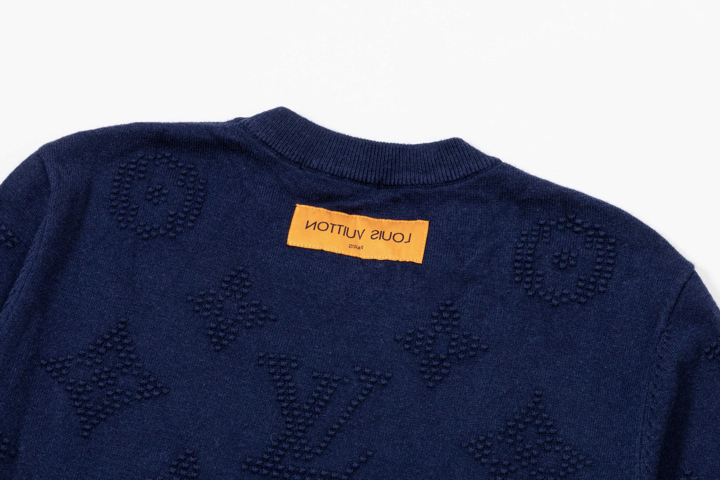 250930 New high-quality full-printed wool round-neck sweater
