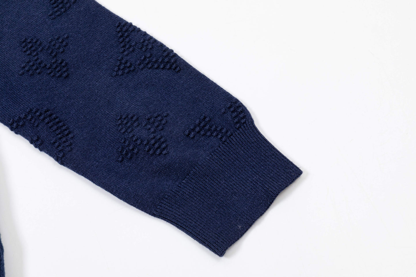 250930 New high-quality full-printed wool round-neck sweater