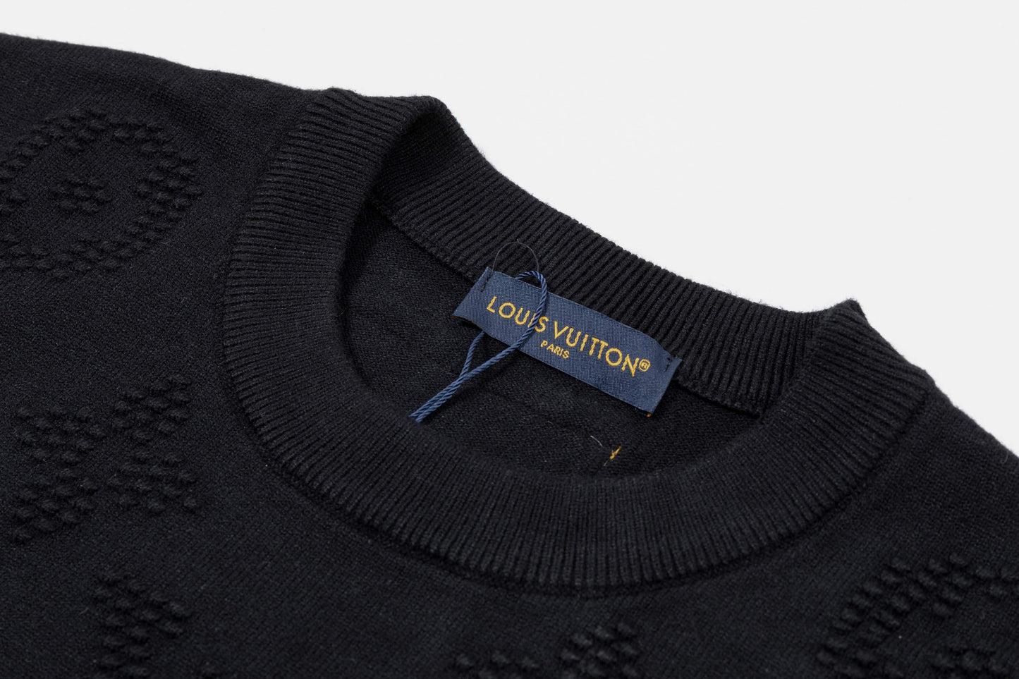 250930 New high-quality full-printed wool round-neck sweater