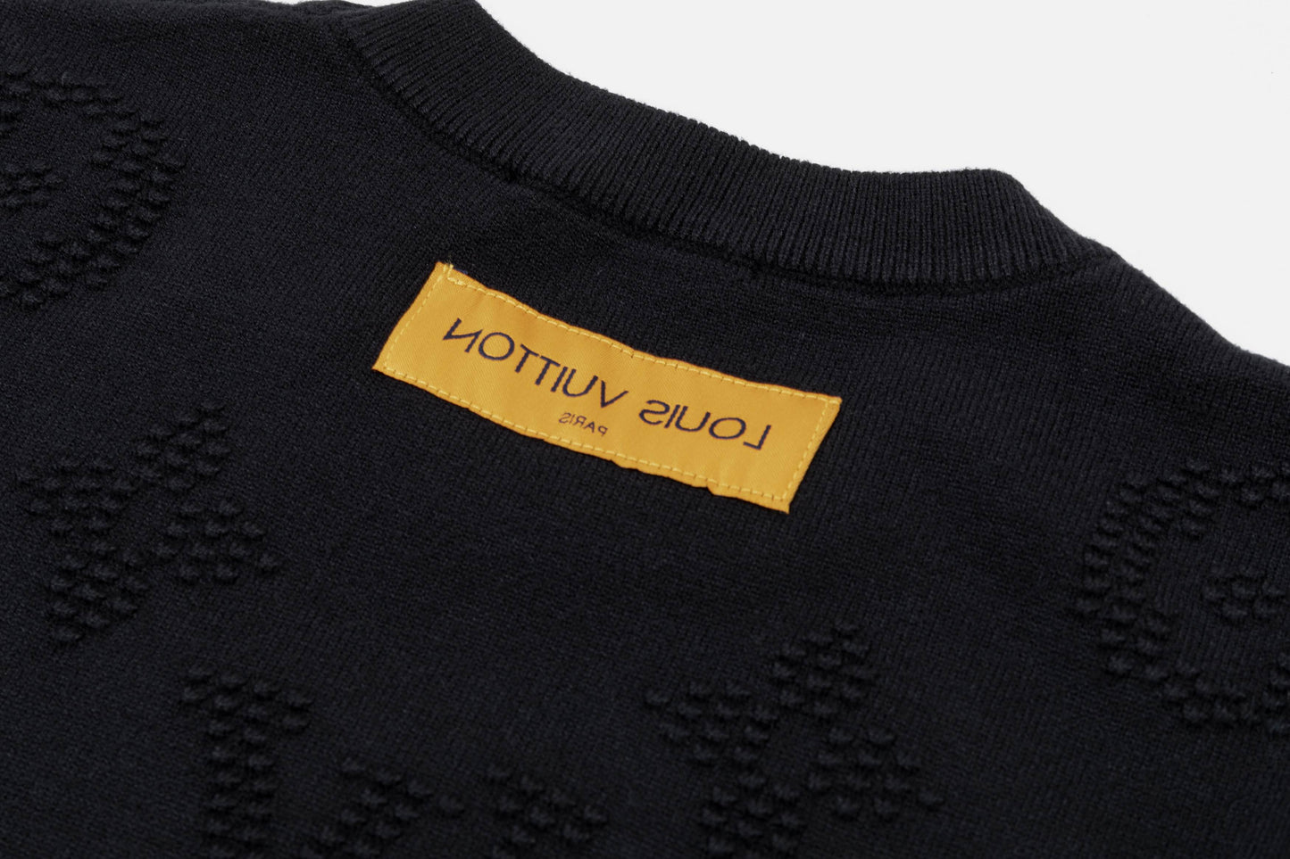 250930 New high-quality full-printed wool round-neck sweater