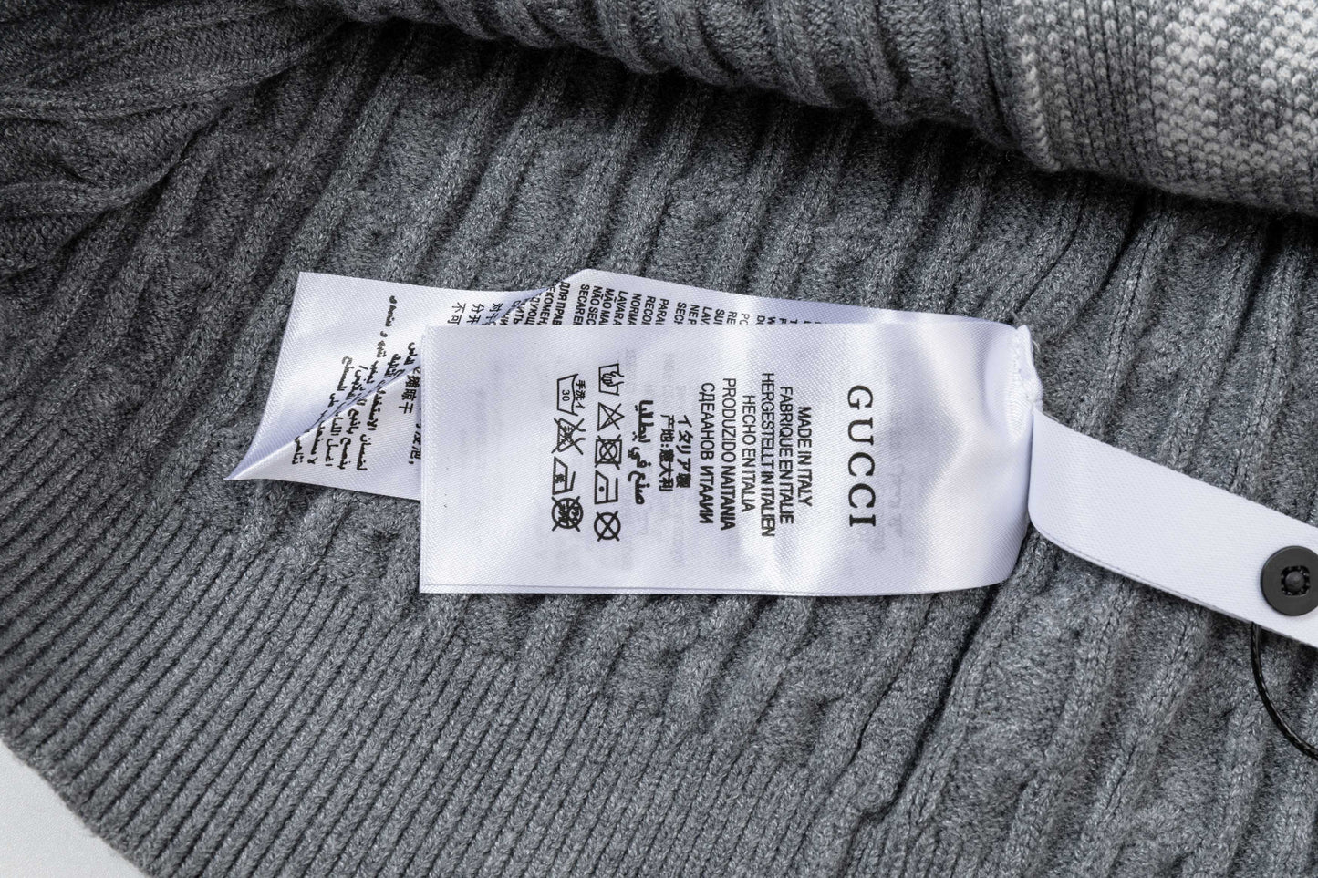 250930 new high-quality half-sided full-print wool round-neck sweater