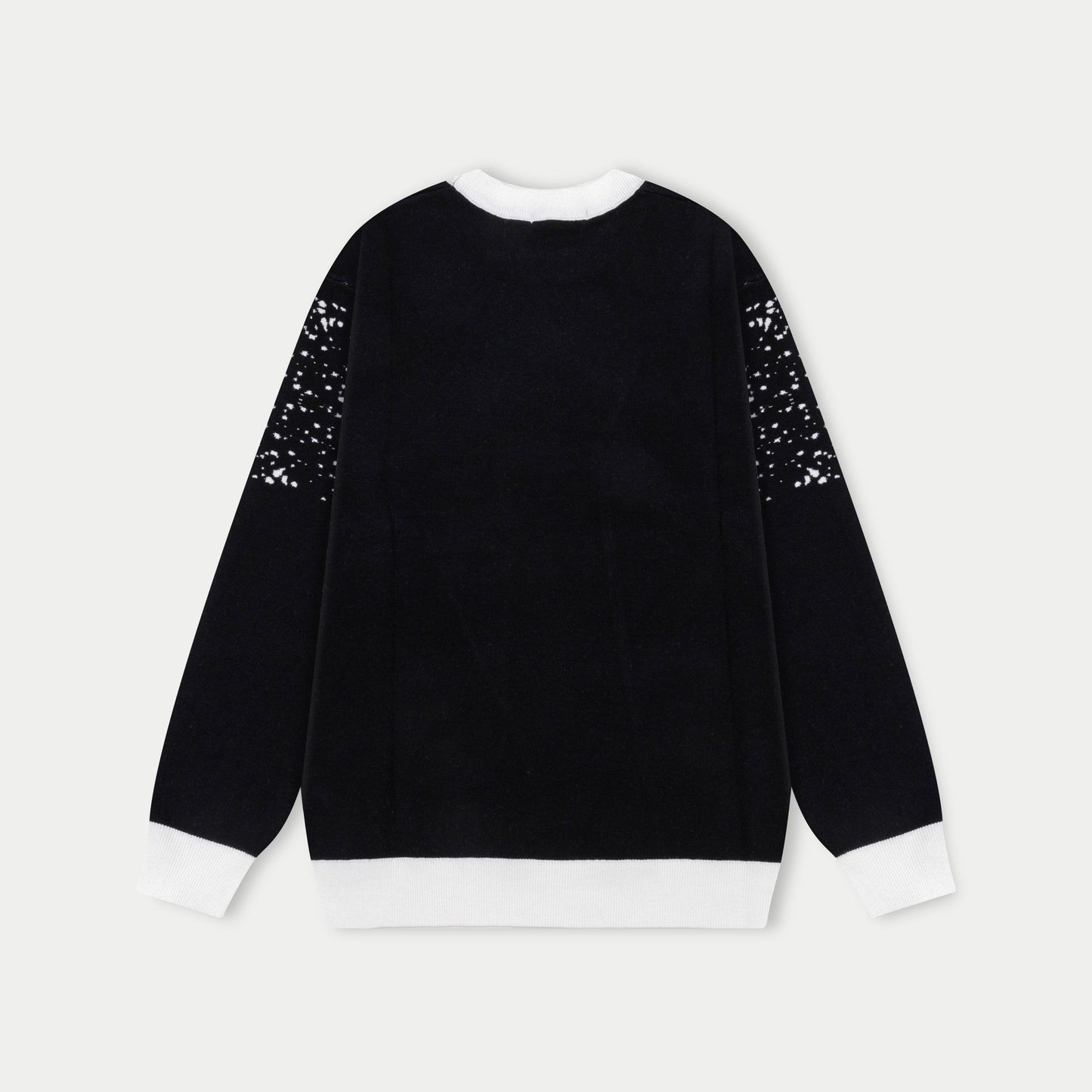 250930 New high-quality, distinctive logo wool round-neck sweater