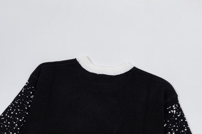 250930 New high-quality, distinctive logo wool round-neck sweater