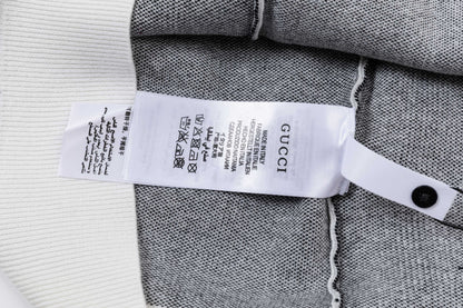 250930 New high-quality, distinctive logo wool round-neck sweater