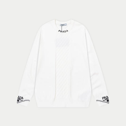 250930 New high-quality classic wool round-neck sweater