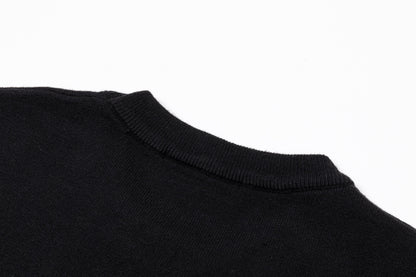 250930 New high-quality classic wool round-neck sweater