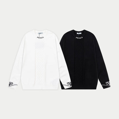 250930 New high-quality classic wool round-neck sweater