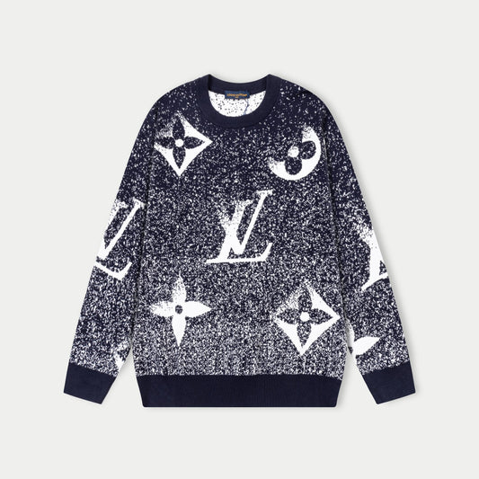 250930 New high-quality Christmas atmosphere wool round-neck sweater