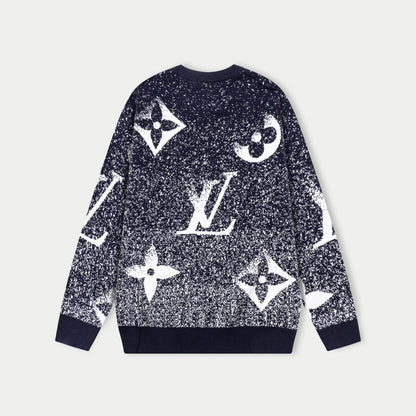 250930 New high-quality Christmas atmosphere wool round-neck sweater