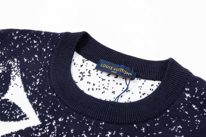 250930 New high-quality Christmas atmosphere wool round-neck sweater