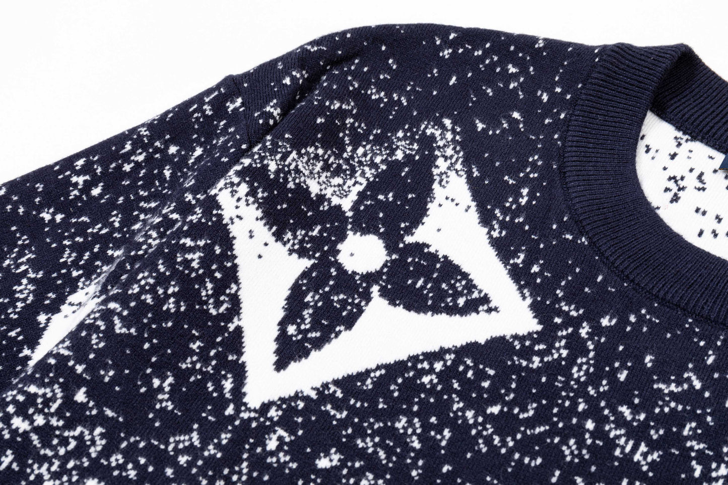 250930 New high-quality Christmas atmosphere wool round-neck sweater