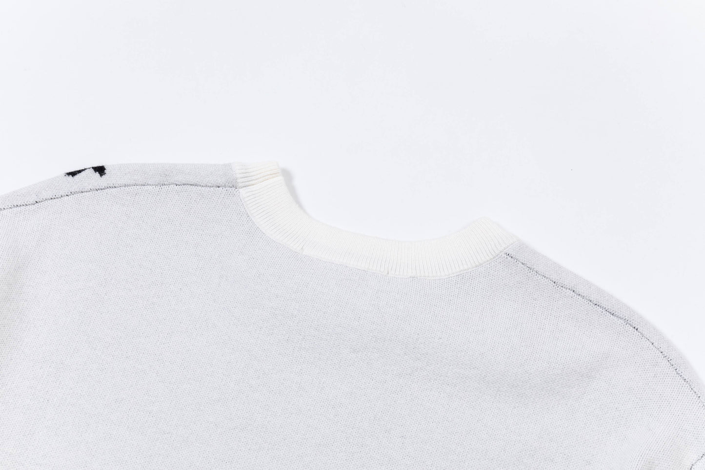 250930 new high-quality, soft, star-studded wool round-neck sweater