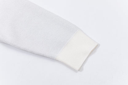 250930 new high-quality, soft, star-studded wool round-neck sweater