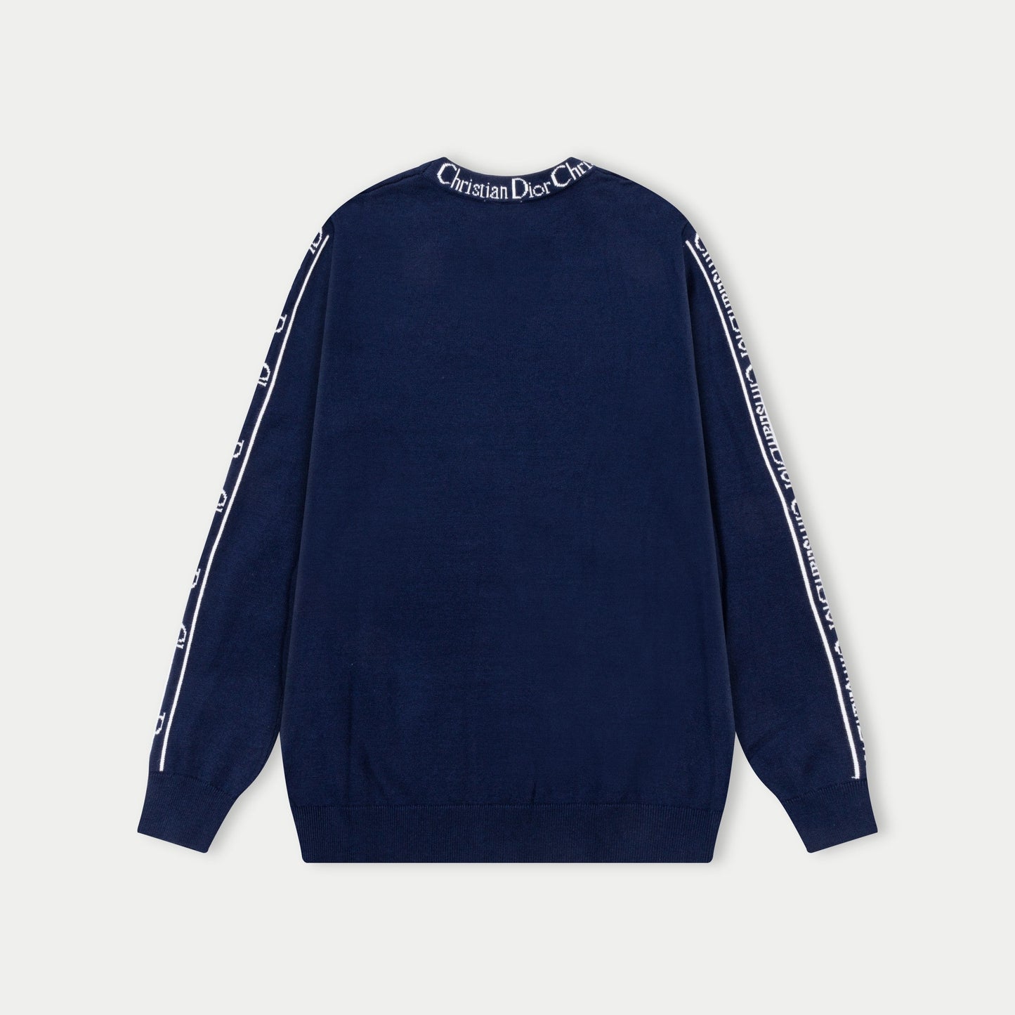 250930 new high-quality, soft and distinctive round-neck wool sweater with a neckline