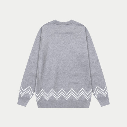 250930 New high-quality soft wool round-neck sweater