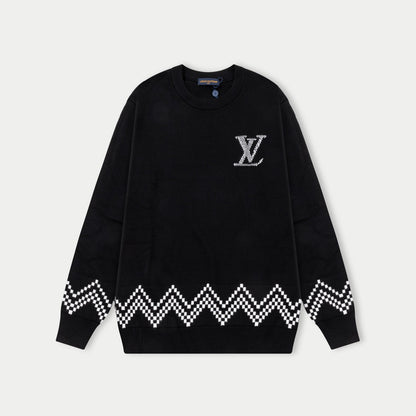 250930 New high-quality soft wool round-neck sweater